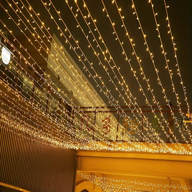 Luces LED guirnalda Efecto Cortina