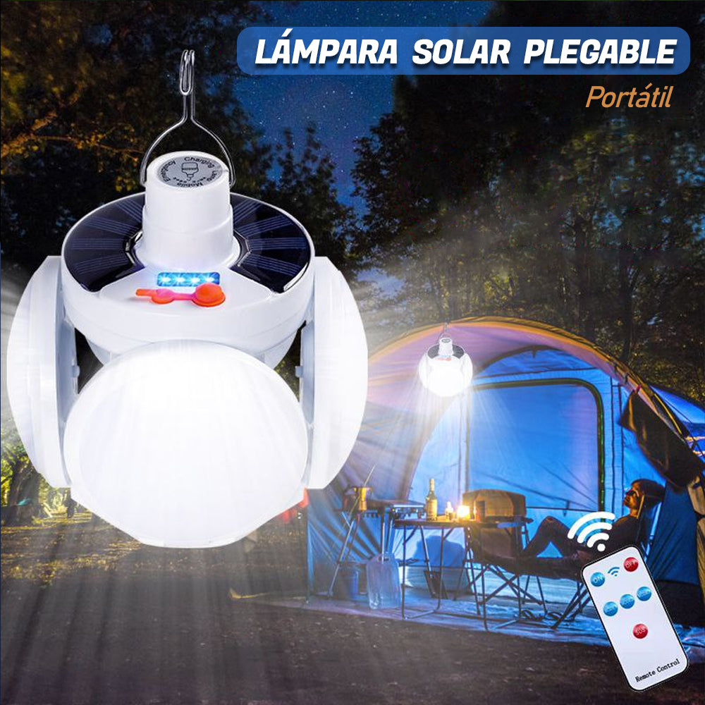 Lámpara Solar plegable
