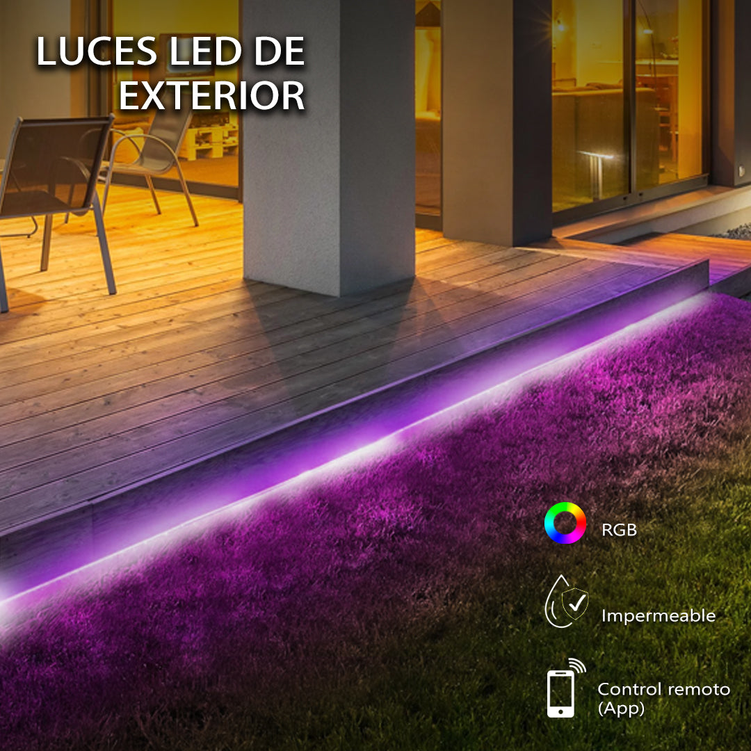 Tiras LED 5m para exterior Ventronik