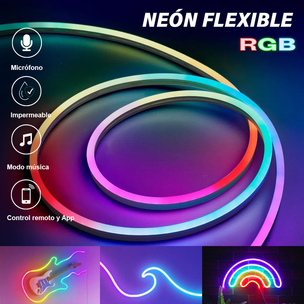 Neon RGB Magic 5M Descuento 40% Black Friday