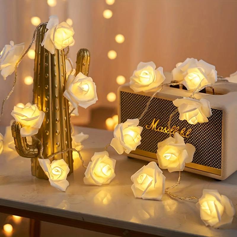 Lumi Rosas guirnalda LED