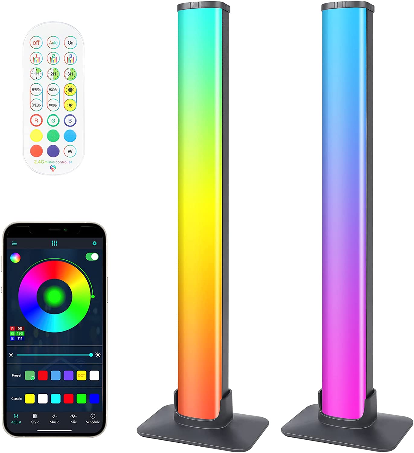 Barra de Luz Ambiental Magic RGB "lightbar"