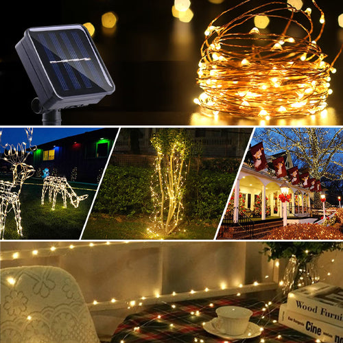 Cintas Led Para Exterior Con Panel Solar