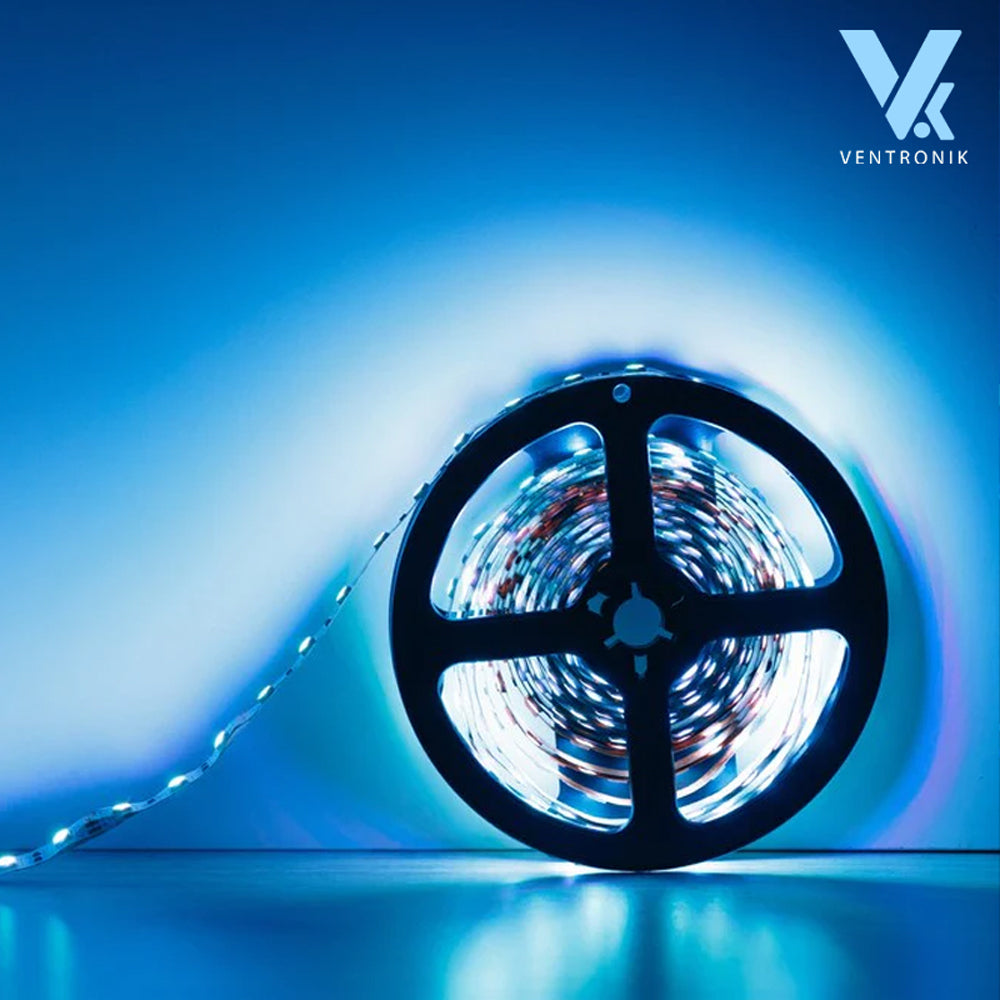 Tira de luz LED RGB Bluetooth 5m Ventronik.