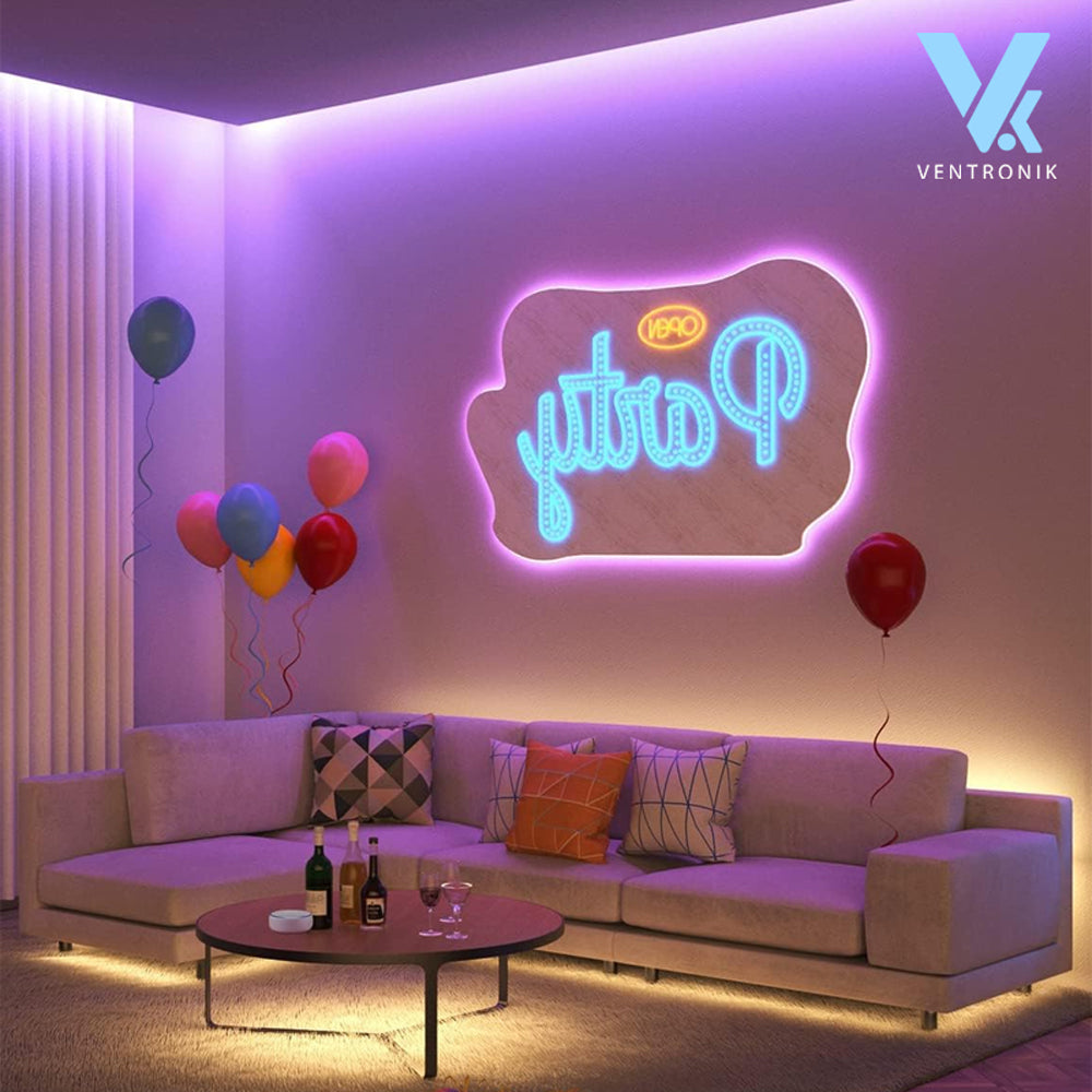 Tira de luz LED RGB Bluetooth 5m Ventronik.