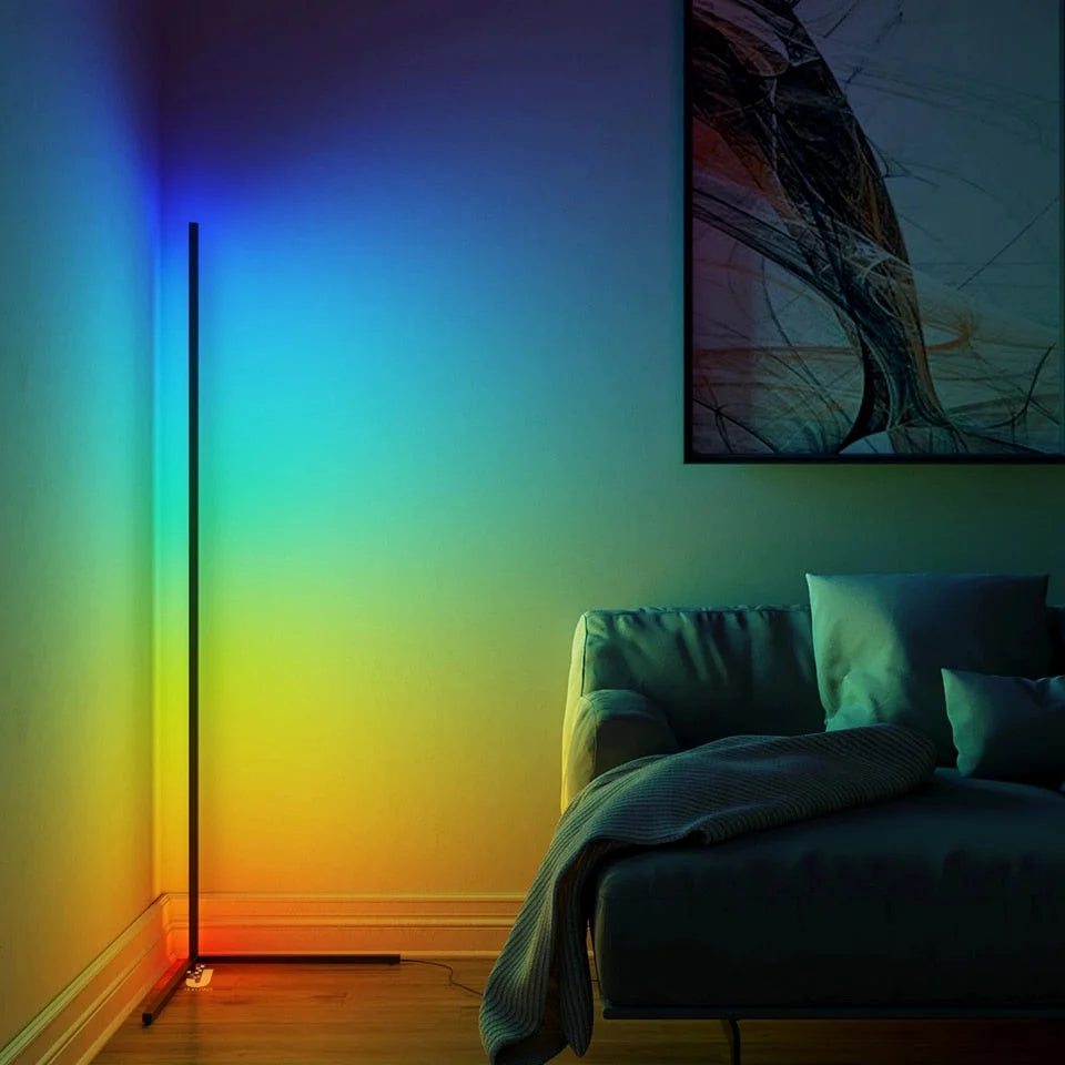Lámpara de pie LED RGB