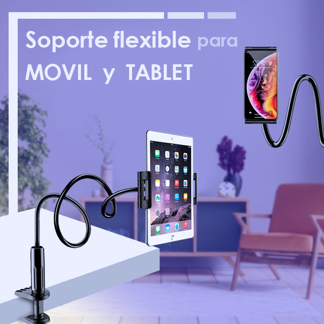 Soporte flexible para tablet y móvil. (2ºunidad 30%)
