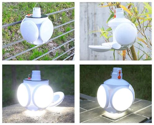 Lámpara Solar plegable