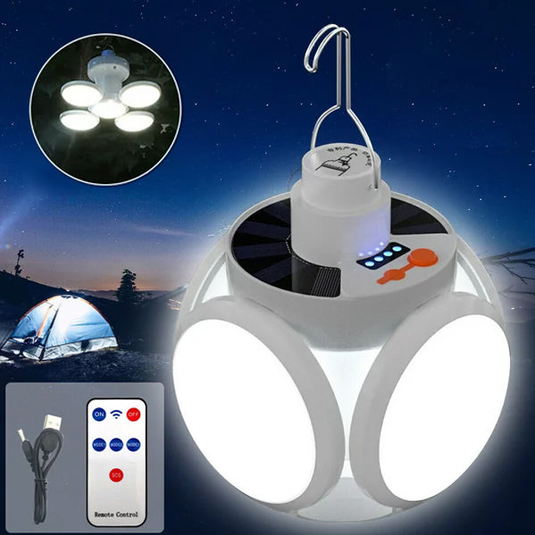 Lámpara Solar plegable