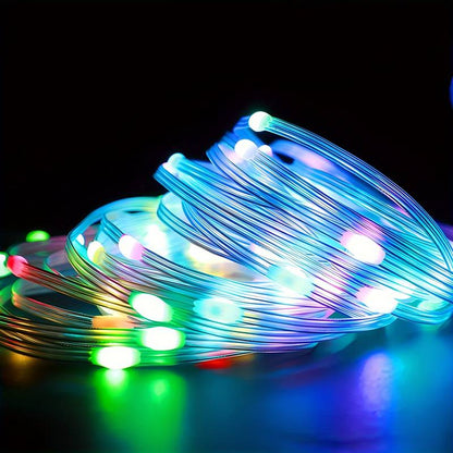 CADENA DE LUCES LED RGB NAVIDAD