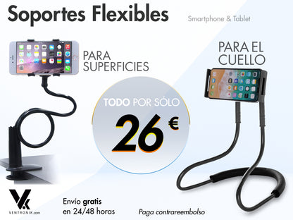 Pack 2 Soportes Flexibles. (2ºpack al 30%)